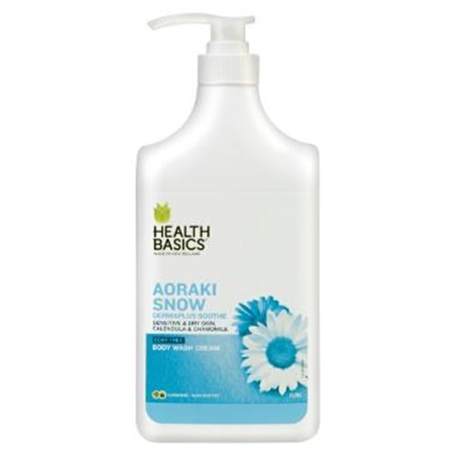 Buy Health Basics Body Wash Aoraki Snow (1L) at Mighty Ape NZ