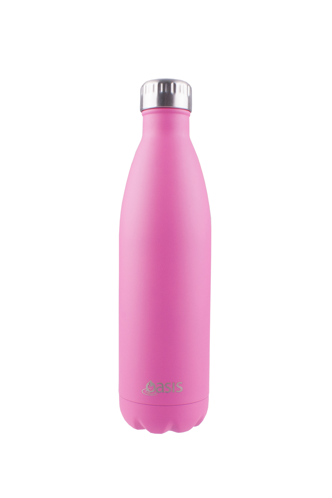 Oasis Insulated Stainless Steel Water Bottle Matte Pink (750ml) at Mighty Ape NZ