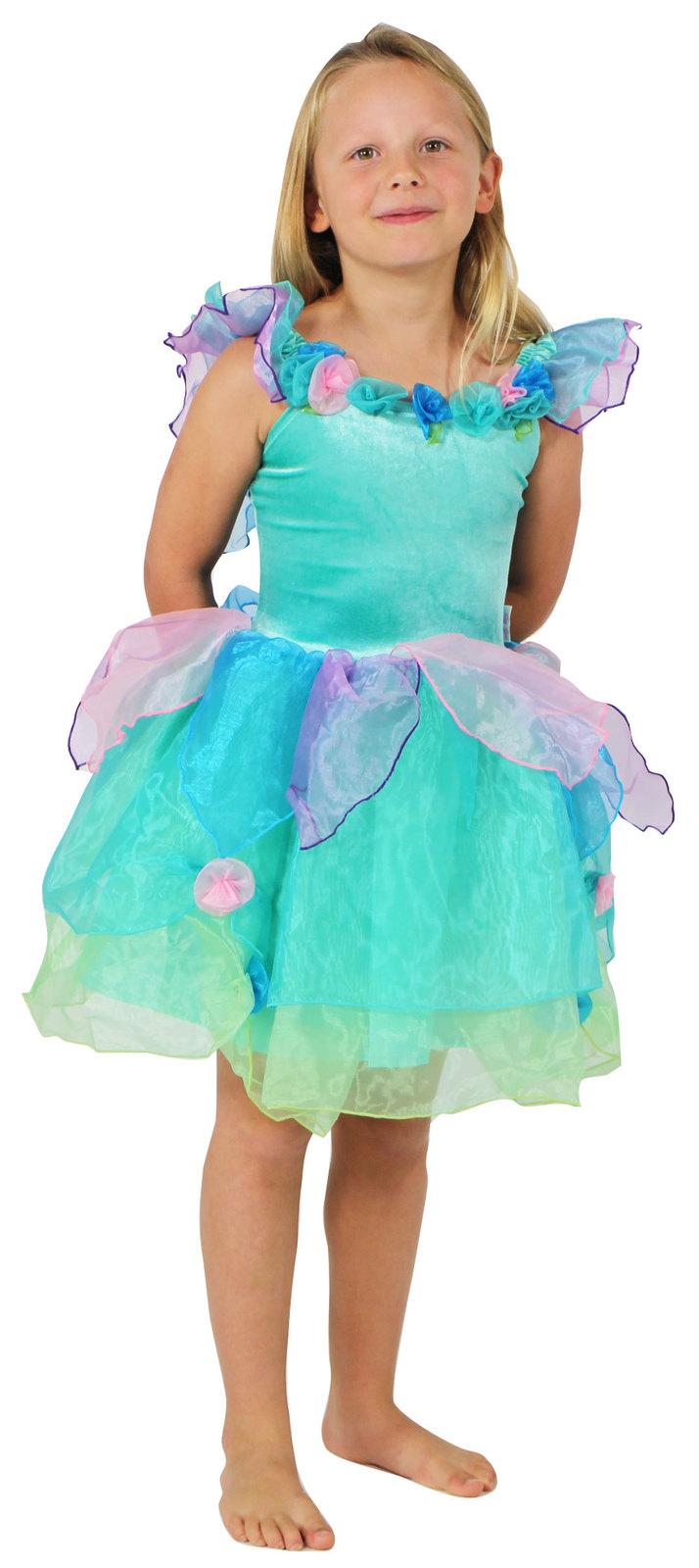 Fairy Girls: Turquoise Paris Dress - (Small)