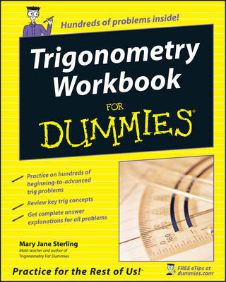 Trigonometry Workbook For Dummies by Mary Jane Sterling image
