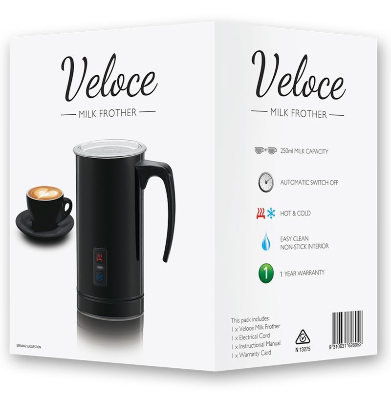 Espressotoria Veloce Milk Frother at Mighty Ape Australia