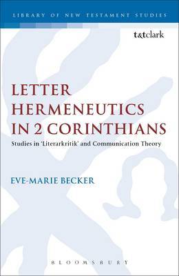Letter Hermeneutics in 2 Corinthians by Eve-Marie Becker image