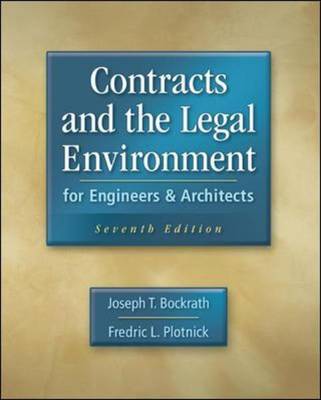 Contracts and the Legal Environment for Engineers and Architects image