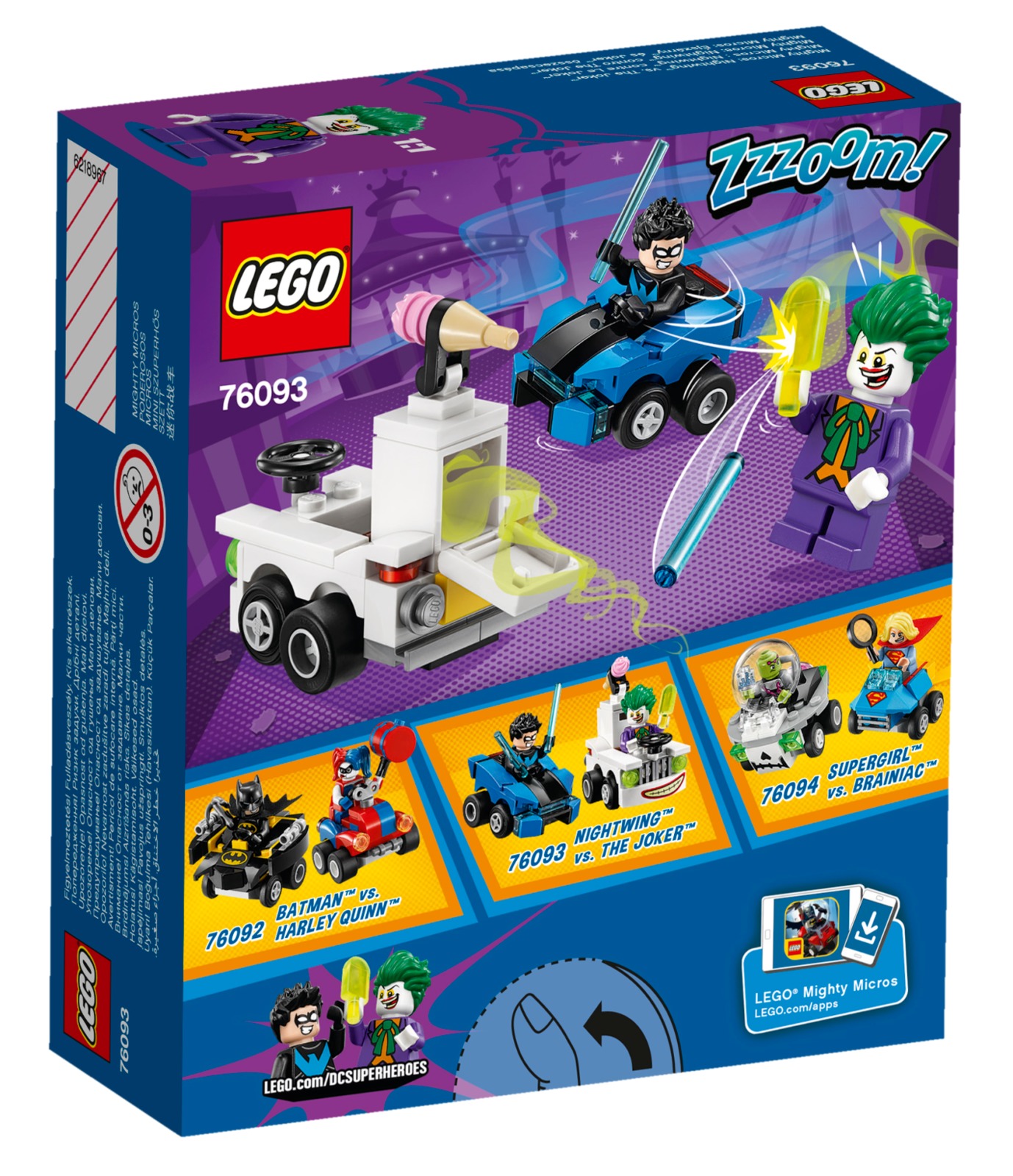 LEGO Super Heroes: Mighty Micros - Nightwing vs. Joker (76093) image