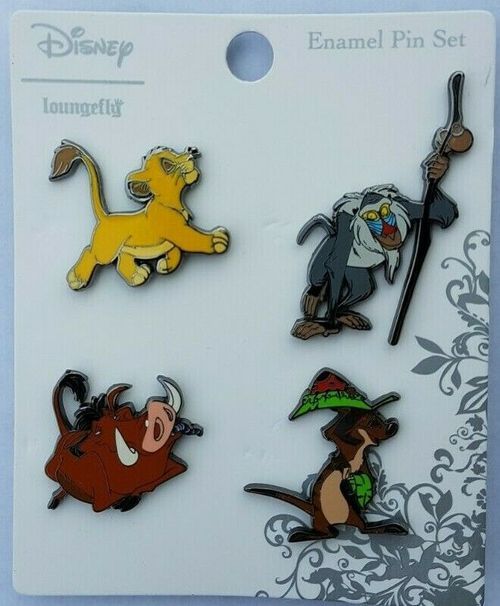 Loungefly: Lion King - Enamel Pin 4pk