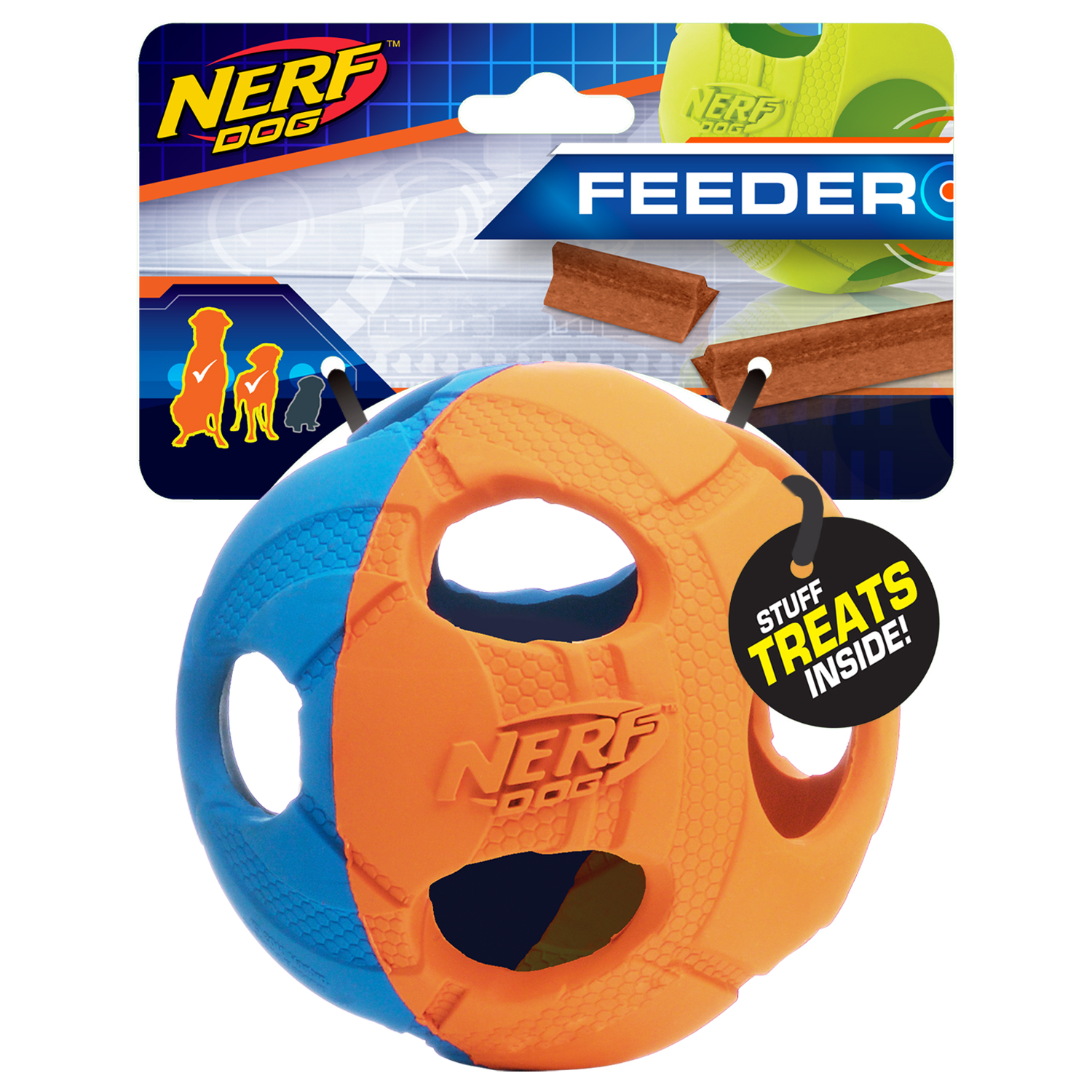 Nerf Dog Treat Bash Ball image