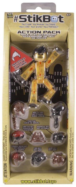 Stikbot: Action Pack - Red Hairstyles image