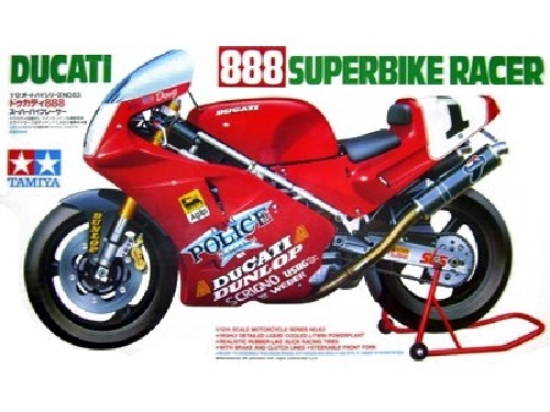 Tamiya 1/12 Ducati 888 Superbike Racer - Model Kit image