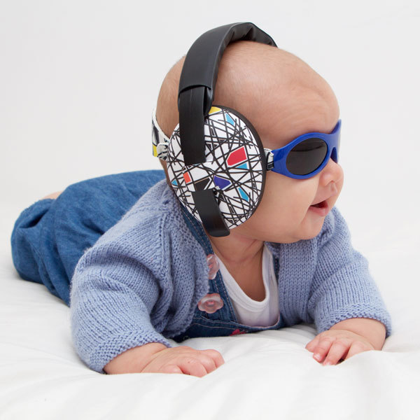 Baby Earmuffs - Squiggle (2 & Under) image