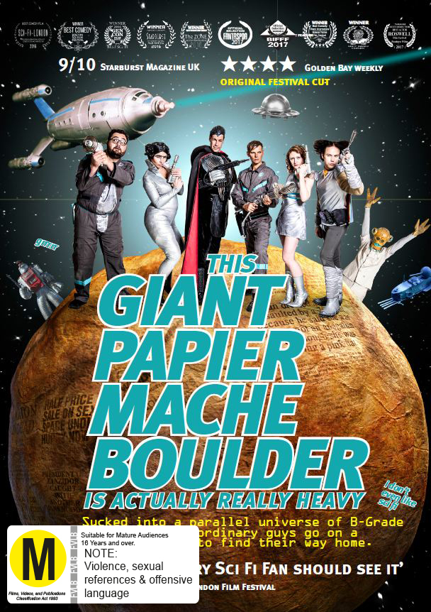 This Giant Papier Mache Boulder Is Actually Really Heavy on DVD image