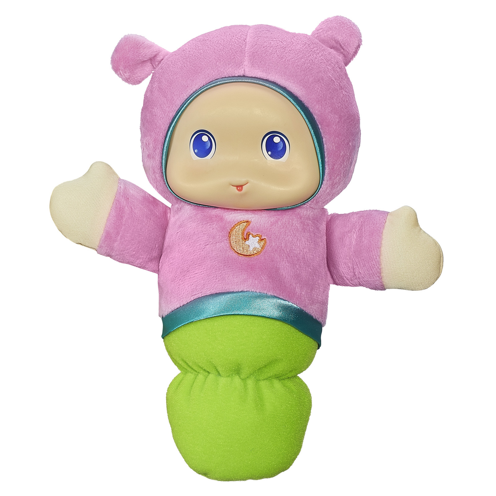 Playskool: Lullaby Gloworm Plush - Pink image