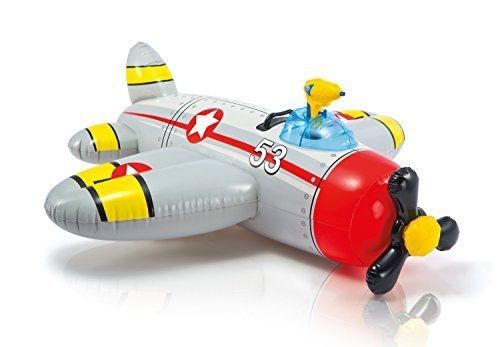 Intex: Water Gun Plane Ride-On - Grey image