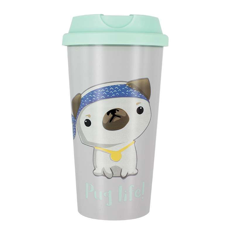 Pug Life Travel Mug image