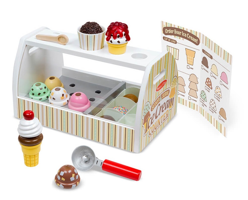Melissa & Doug: Scoop & Serve - Ice Cream Counter image