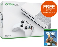 Xbox One S 1TB Fortnite Console Bundle for Xbox One
