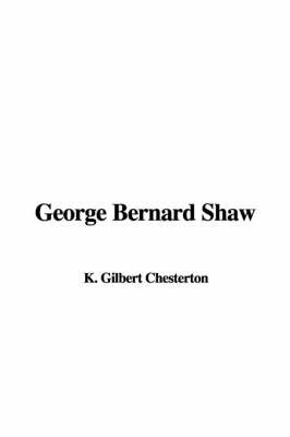 George Bernard Shaw by K. Gilbert Chesterton image