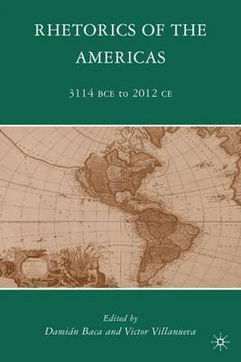 Rhetorics of the Americas on Hardback