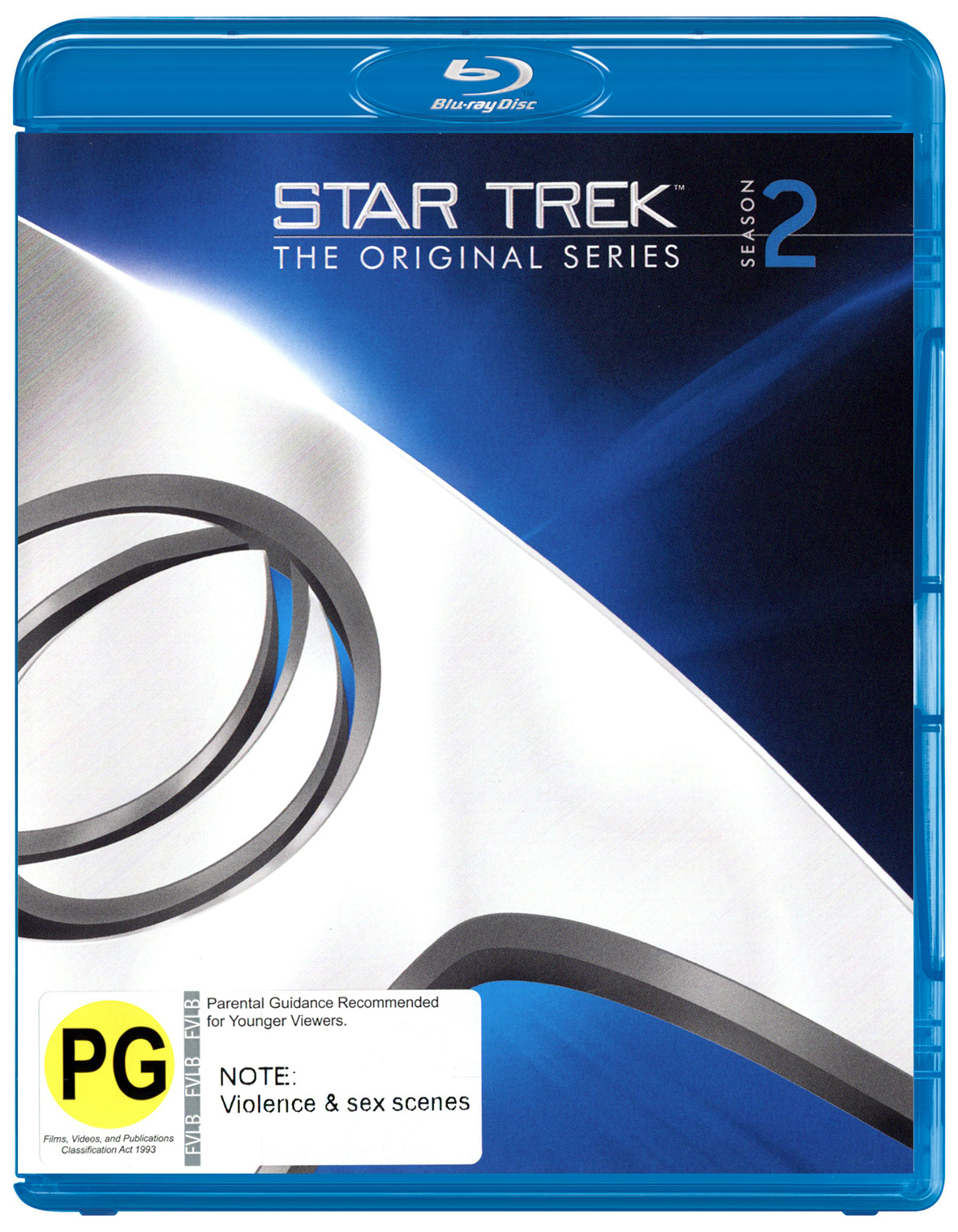 Star Trek The Original Series - The Complete Second Season Remastered on Blu-ray