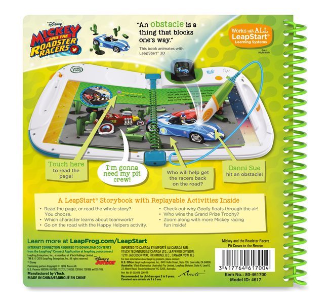 Leapstart 3D: Mickey & The Roadster Racers - Pit Crews to The Rescue (Level 1) image