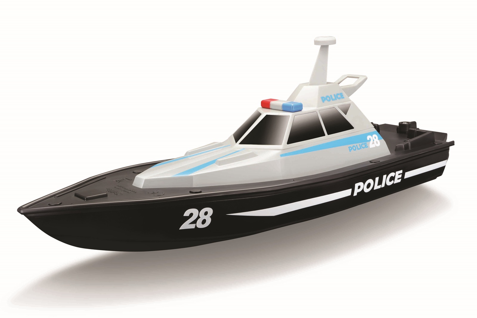Police Boat 2.4ghz RC Boat Toy at Mighty Ape NZ
