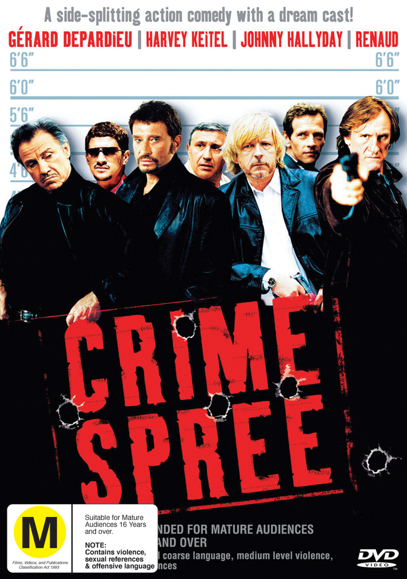 Crime Spree on DVD image