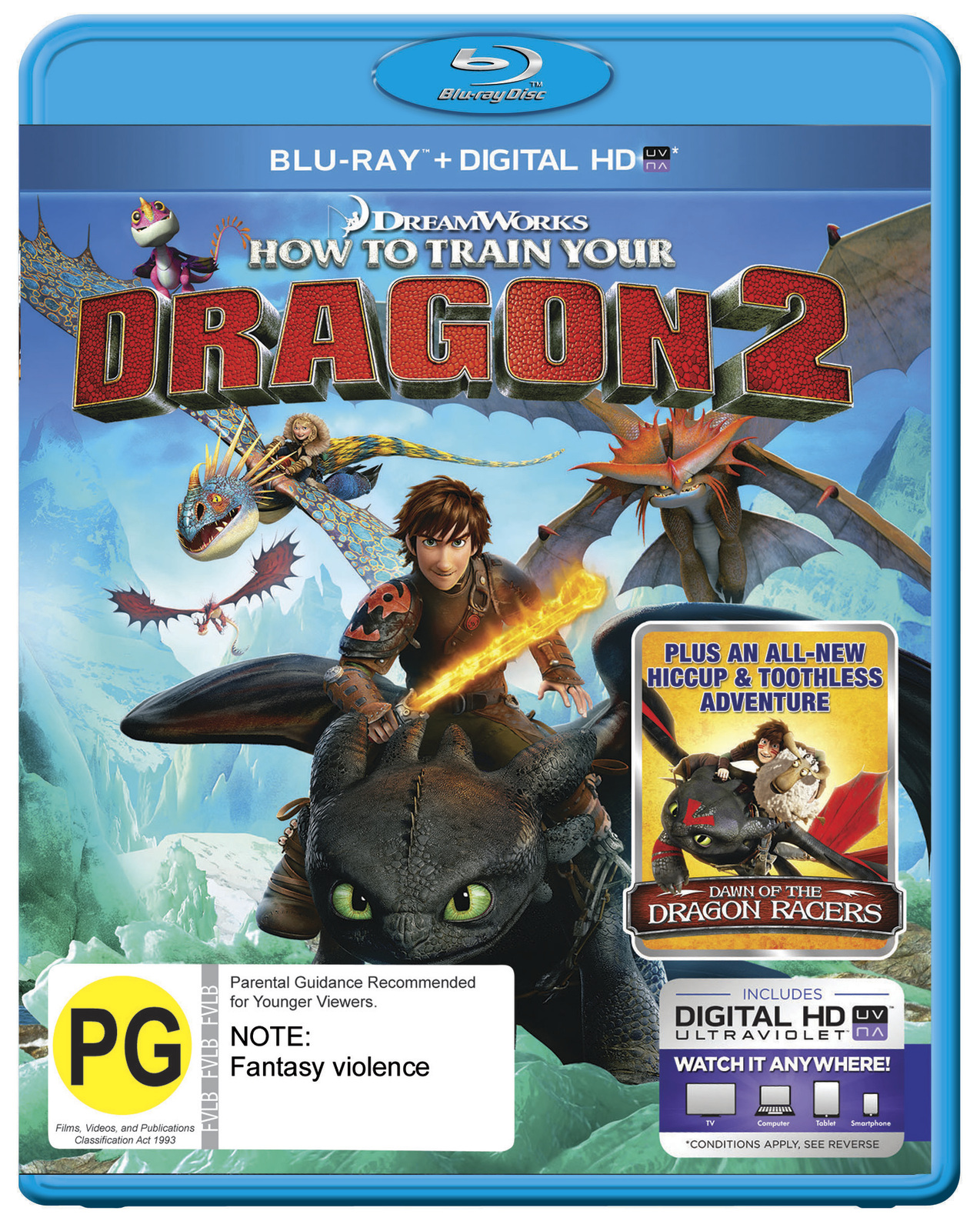 How To Train Your Dragon 2 on Blu-ray image