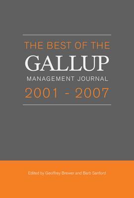 Best of the Gallup Management Journal 2001-2007 image