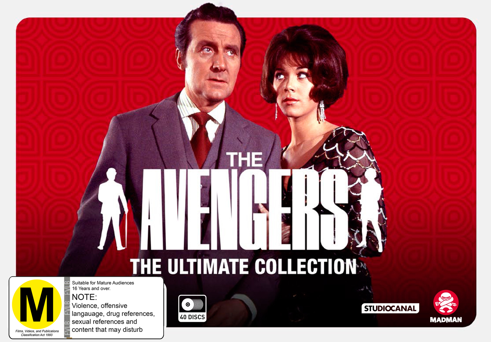 The Avengers: The Ultimate Collection on DVD image