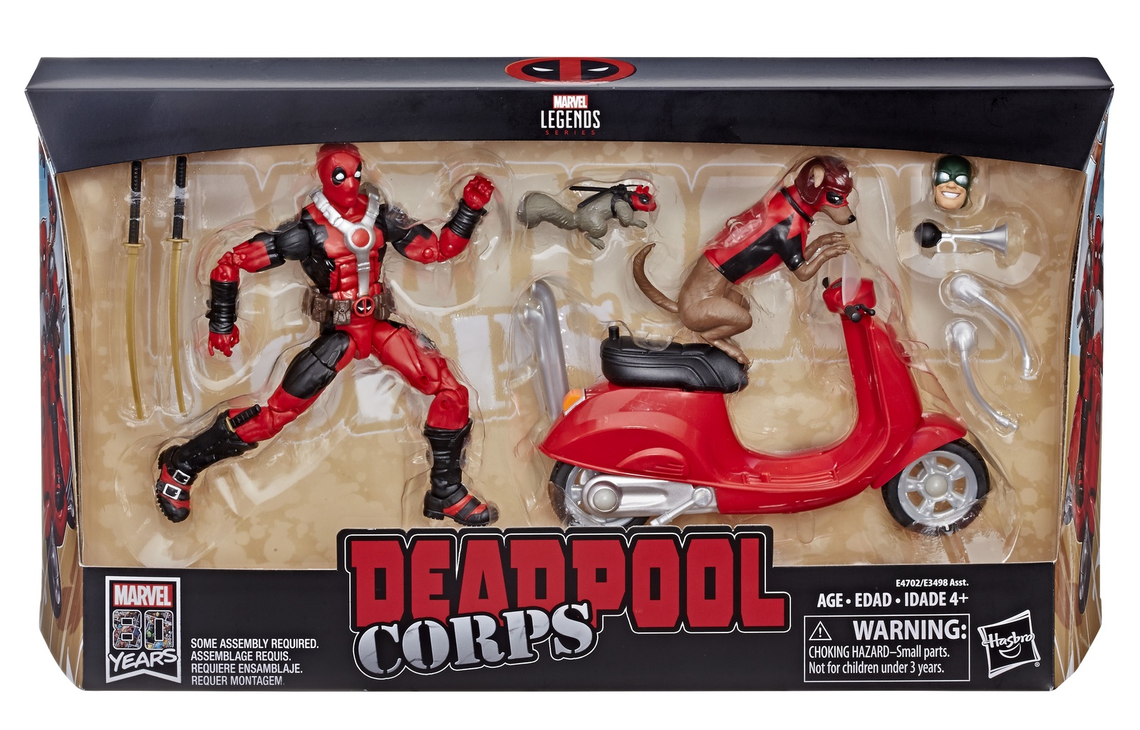 Marvel Legends: Deadpool Scooter - 6" Vehicle Playset image