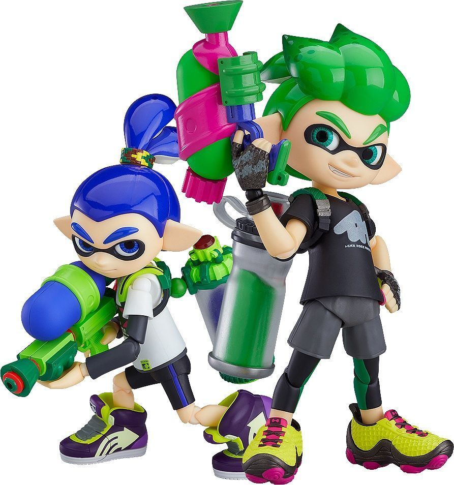 Inkling Boy (DX) Figma Figure Set at Mighty Ape NZ