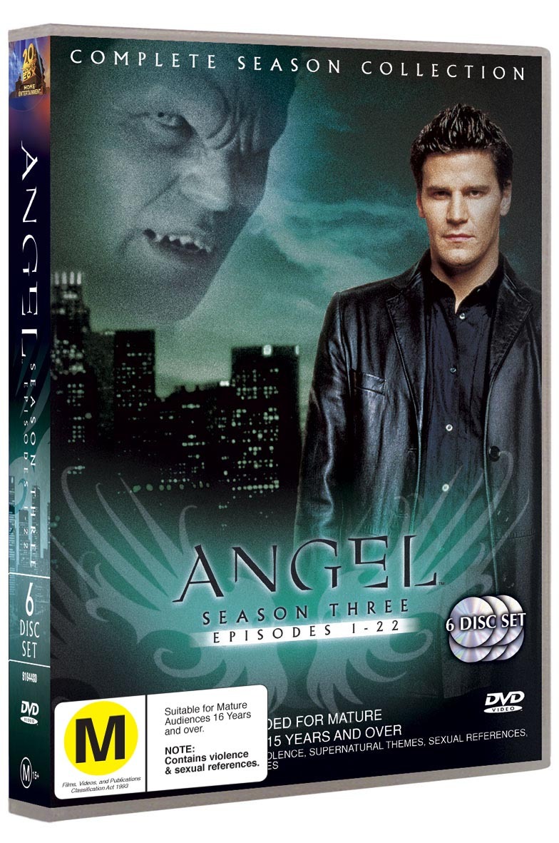 Angel - Complete Season 3 (6 Disc Set) on DVD image