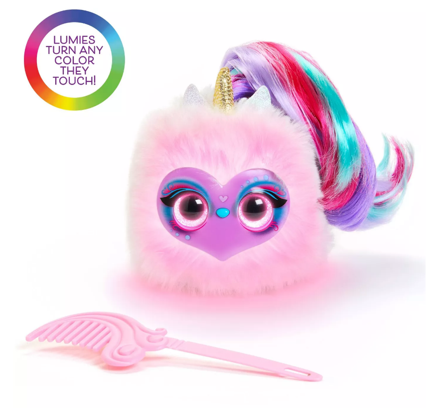 Pomsies: Lumies Interactive Plush - Dazzle GoGo image