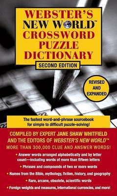 Webster's New World Crossword Puzzle Dictionary by Jane Shaw Whitfield image