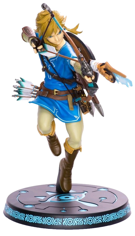 Legend of Zelda: Breath of the Wild - 10" Link PVC Statue image
