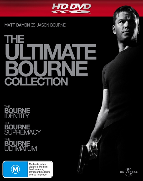 Ultimate Bourne Collection, The (3 Disc Set) on HD DVD image