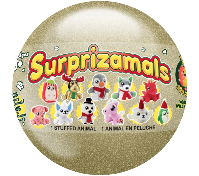 Surprizamals: Cuties 2.5" Plush - Christmas Edition (Blind Bag)