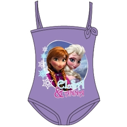 Disney: Frozen Elsa And Anna Girls Swimming Costume - 2-3 image