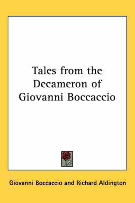 Tales from the Decameron of Giovanni Boccaccio on Paperback by Professor Giovanni Boccaccio