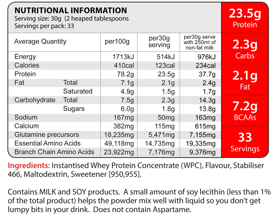 Eat Me 100% Whey Protein 1kg - Velvet Vanilla image