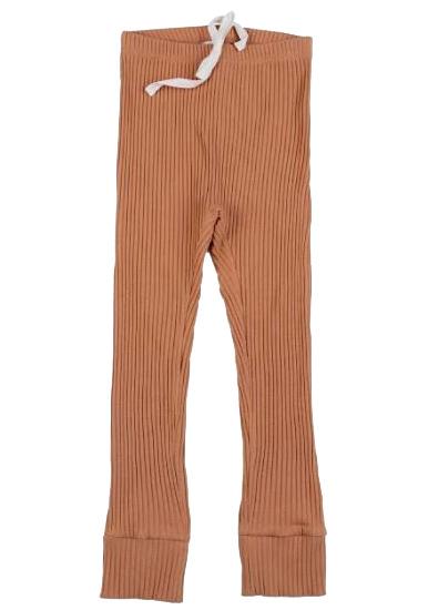 Cheeky Chimp: Rib Legging - Tan (Size 8) image