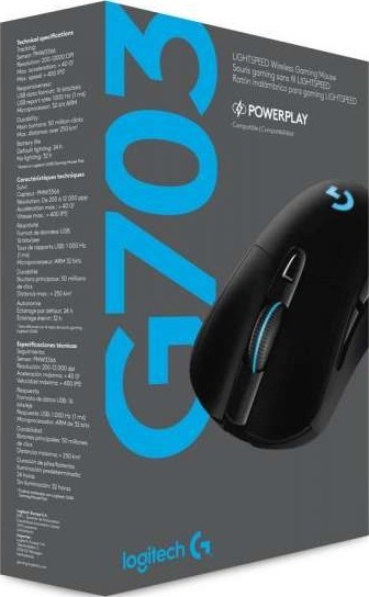 Logitech G703 Lightspeed Wireless Gaming Mouse for image