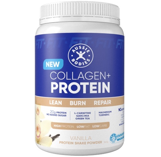 Aussie Bodies Collagen Protein Powder - Vanilla (360g) image