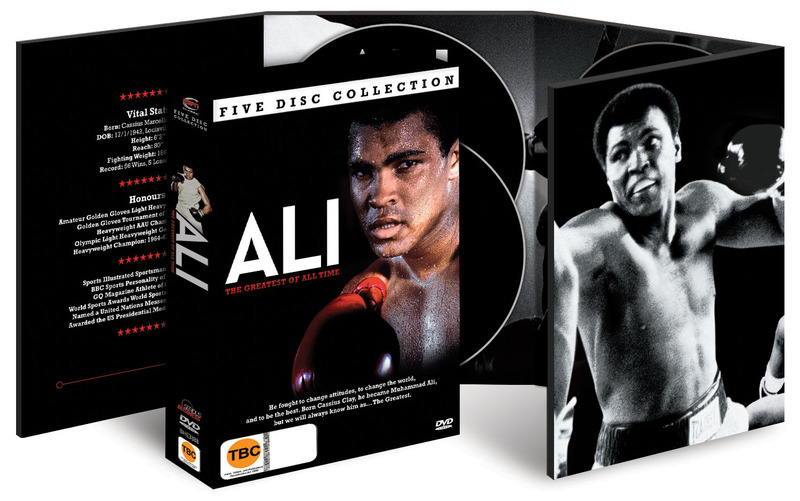 Ali The Greatest of All Time (5 Disc Set) on DVD image