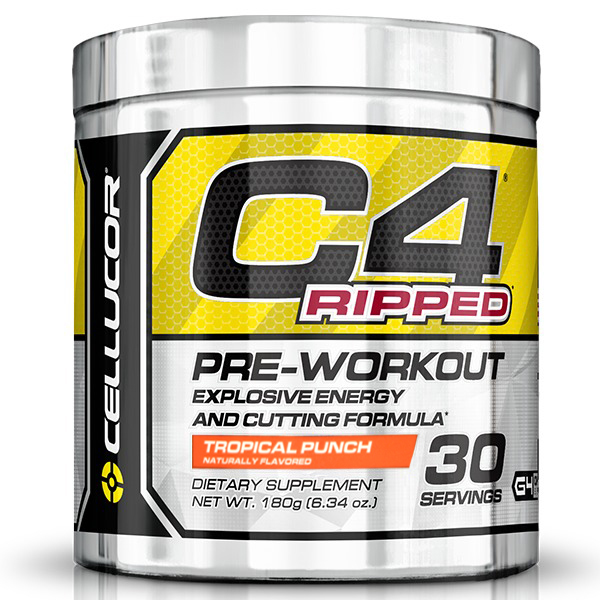 Cellucor C4 Ripped Pre-Workout - Tropical Punch (30 Servings) image