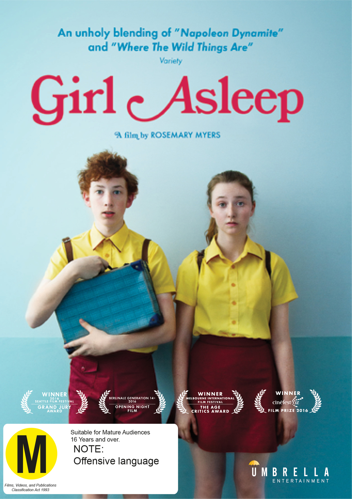 Girl Asleep on DVD