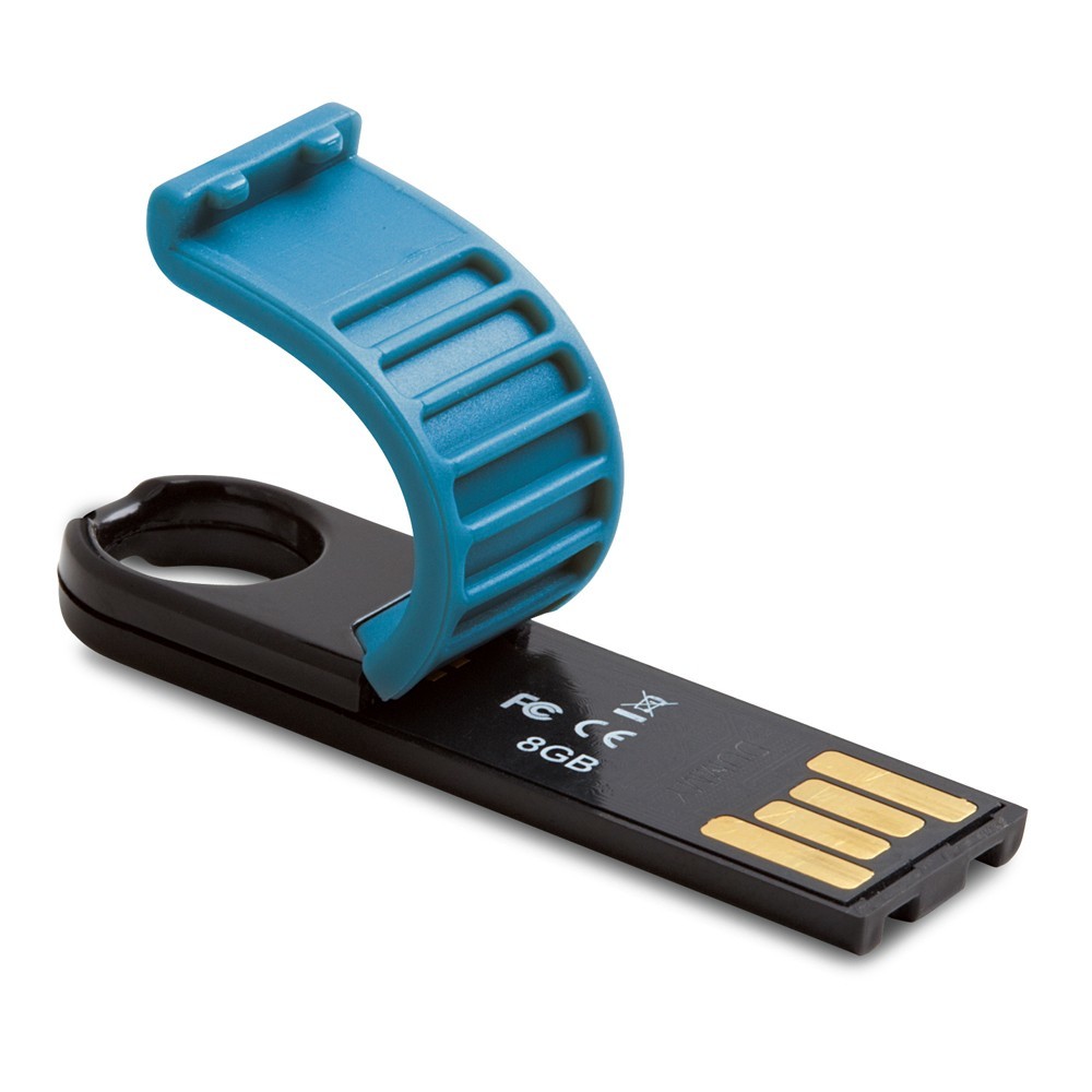 Verbatim Store'n'Go Micro+ USB Drive - 8GB (Caribbean Blue) image