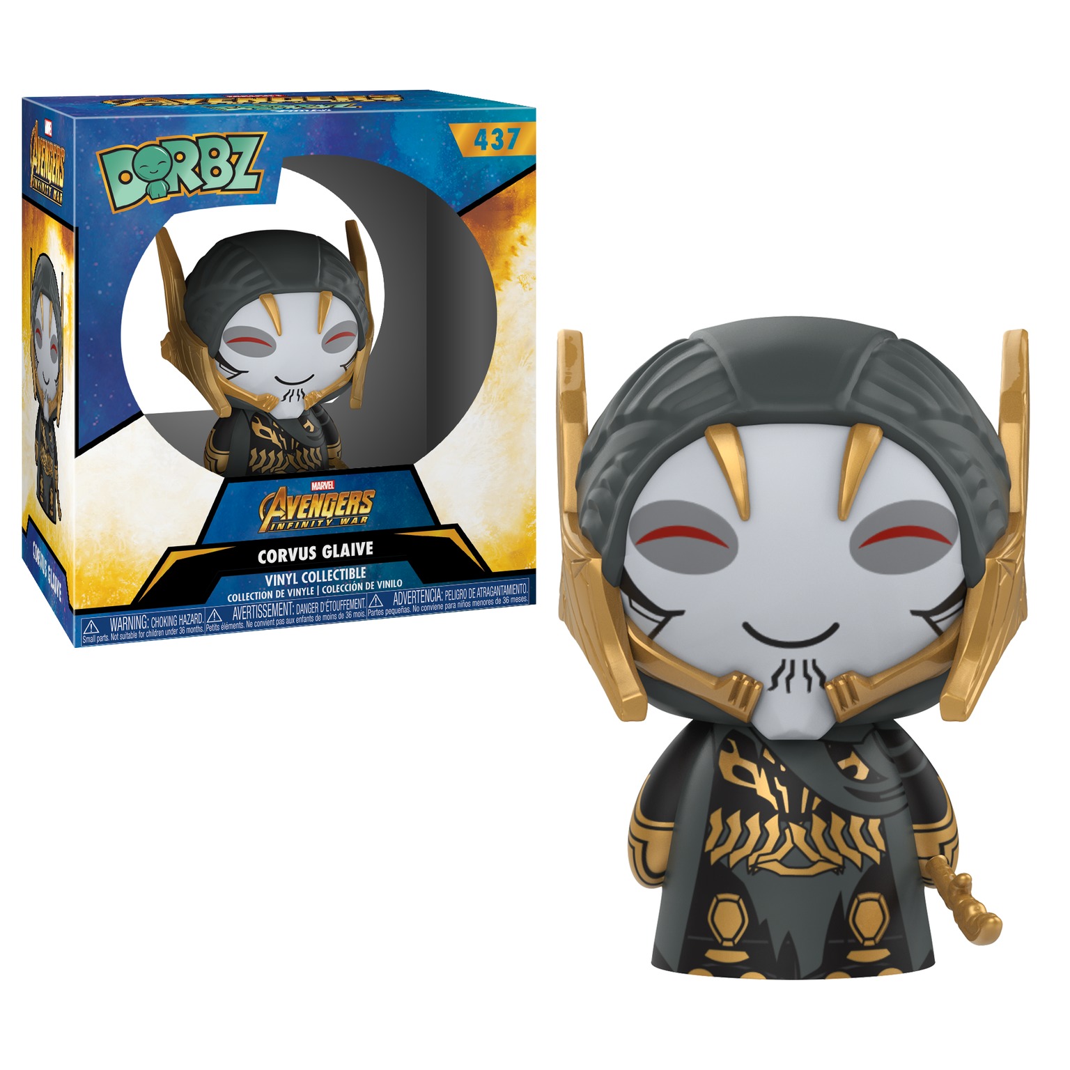 Avengers: Infinity War - Corvus Glaive Dorbz Vinyl Figure image