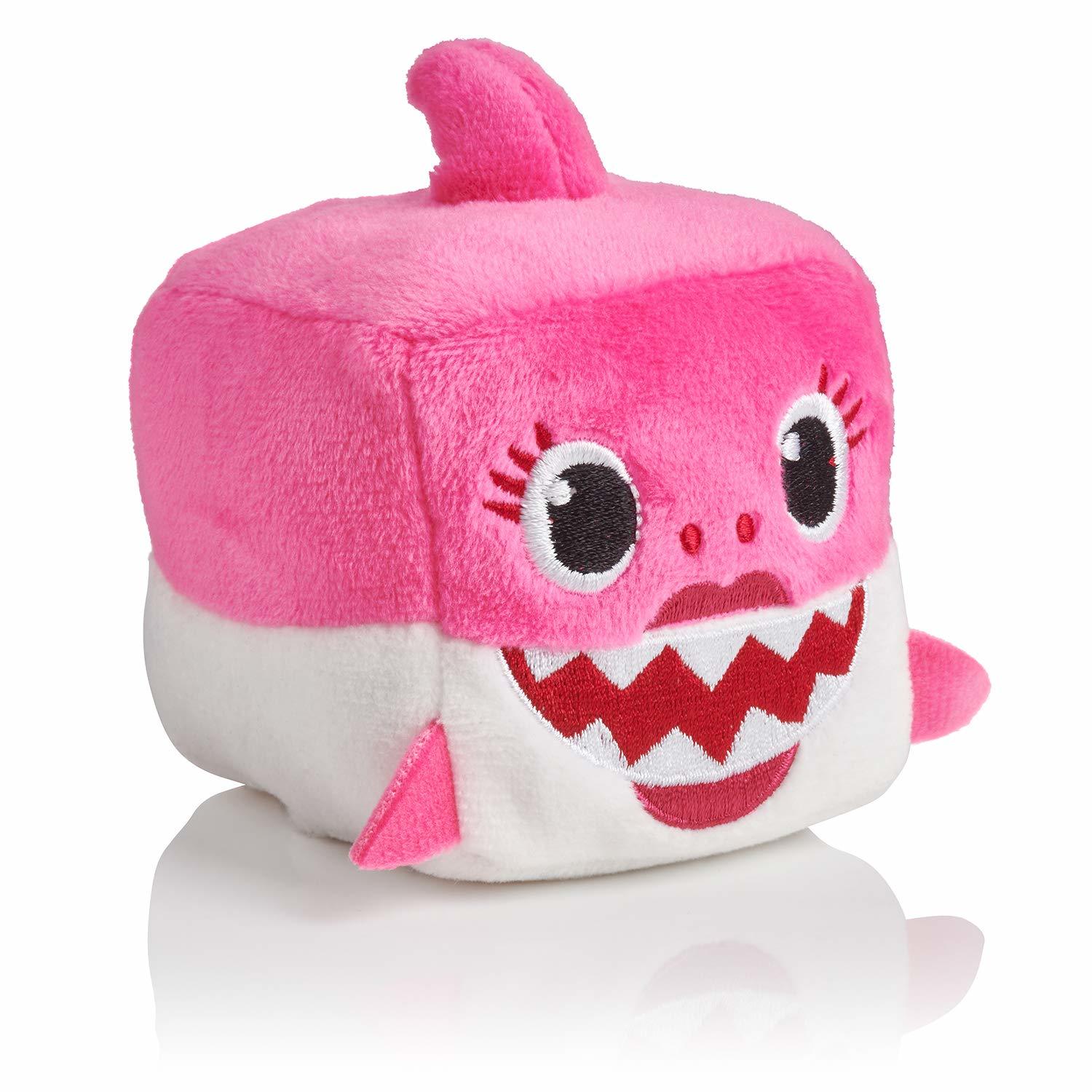 Baby Shark: 3" Sound Cube Plush - Mommy Shark image