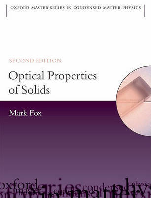 Optical Properties of Solids by Mark Fox