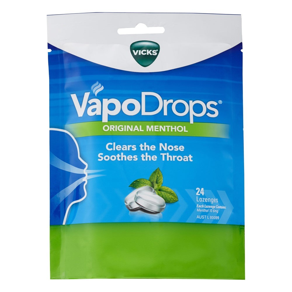 Vicks Vapodrops Original Menthol (24's)